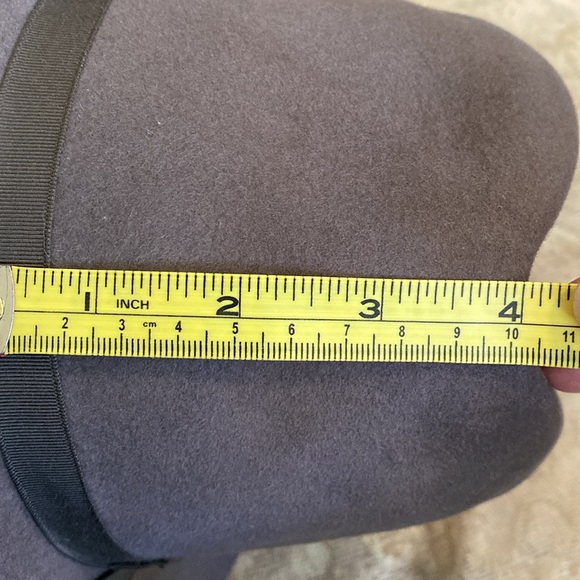 Linea Italiana Borsalino Genuine Fur Felt Fedora Modello Depositato 1857 Italia - Picture 16 of 16